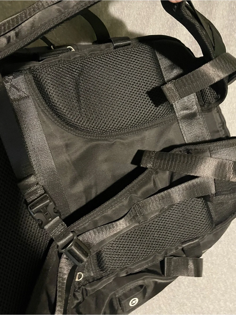 Black Men's Technical Backpack - Brand Unknown